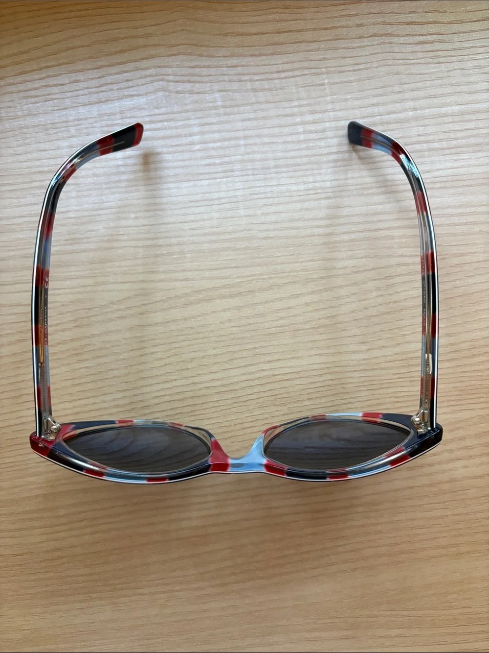 Dolce & Gabbana Women's Cat-Eye Sunglasses in Red, Blue & White